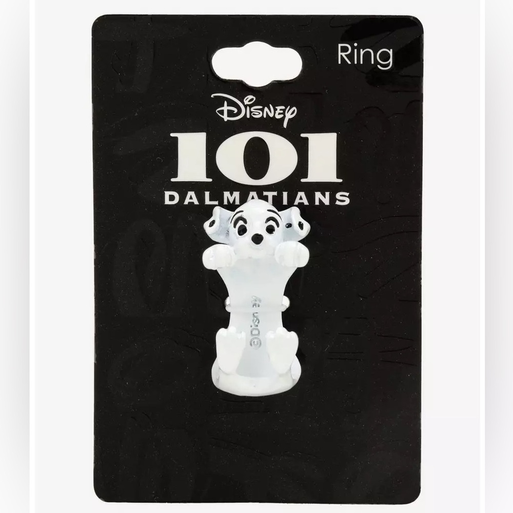 DISNEY 101 DALMATIANS WRAP RING! Size 7 Puppies Dog Cute Fun Whimsical